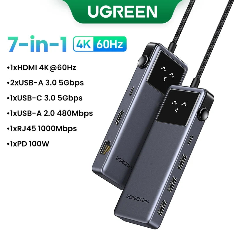UGREEN 6-in-1 USB-C Hub
