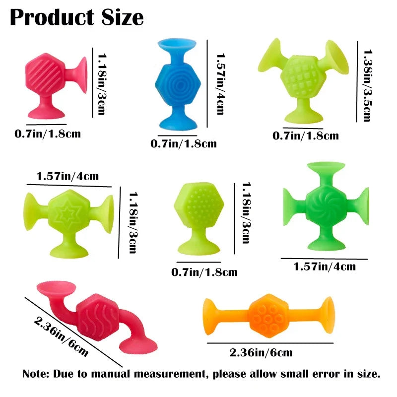 Suction Cup Building Toy Set