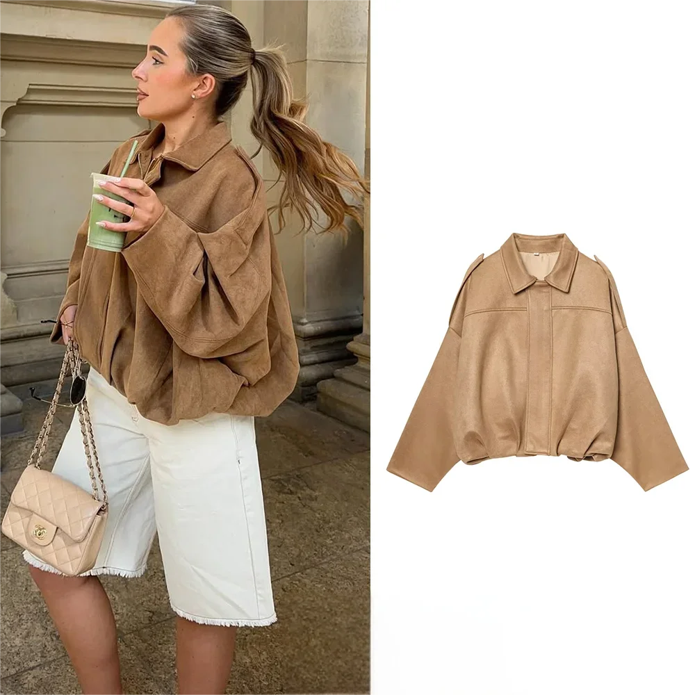 Martini Green Oversized Bomber Jacket