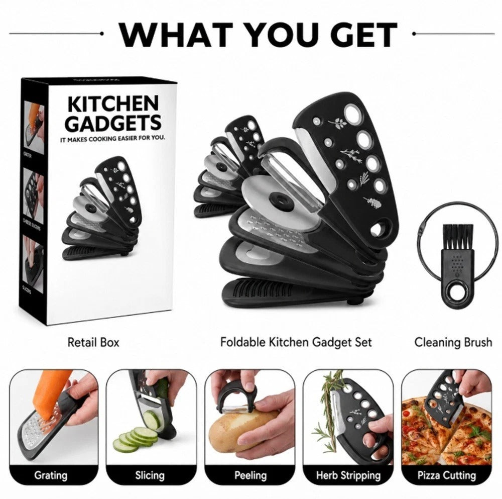 6 Pack Kitchen Gadget Set