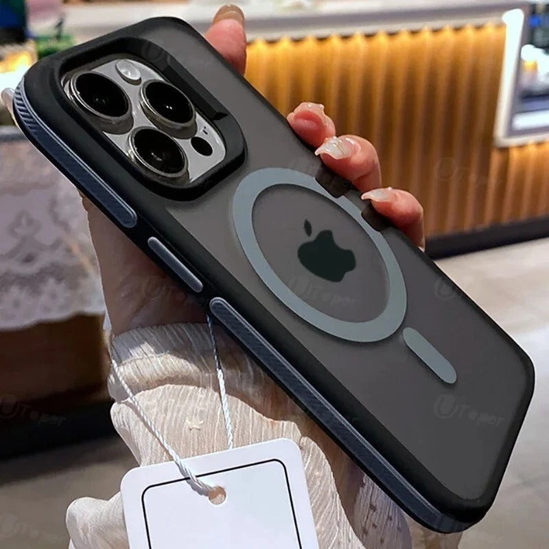 Magnetic iPhone Case Hard Cover