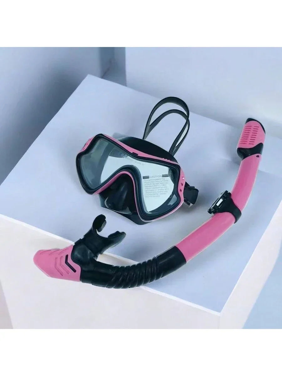 1set Adult Snorkeling Gear, Including Snorkel Mask