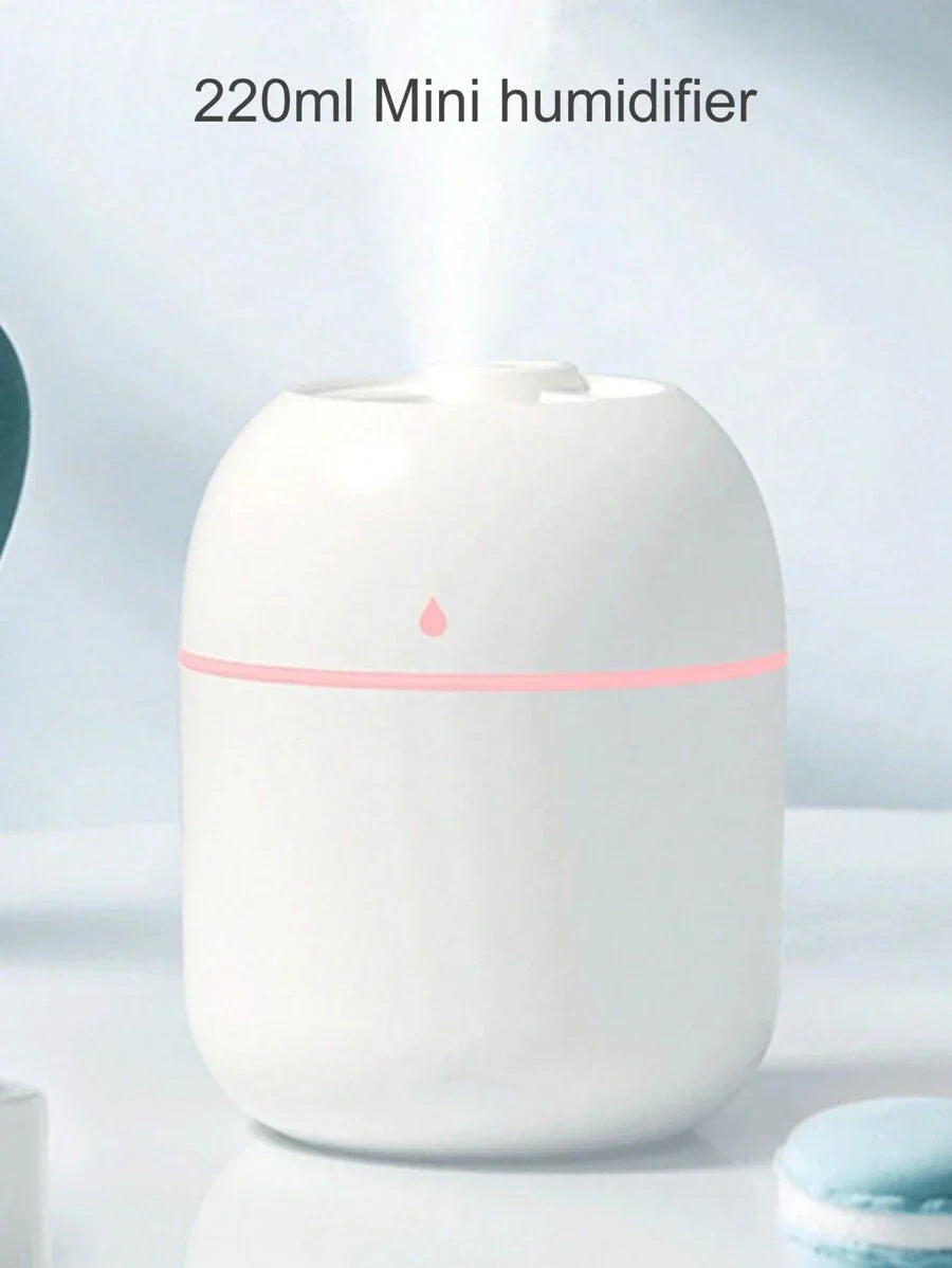USB-powered 220ml Mini Droplet-Shaped Portable Air Humidifier & Essential Oil Diffuser