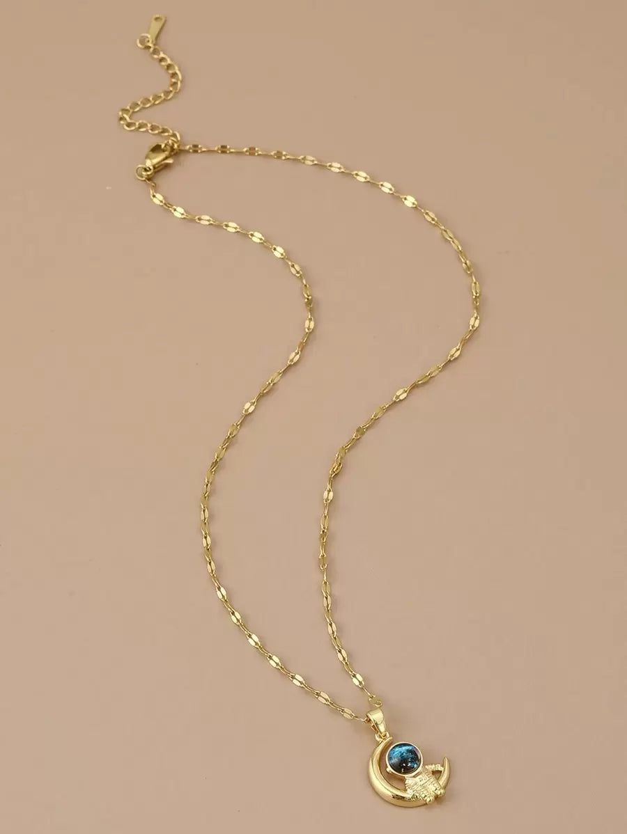1pc Fashionable Starry Sky, Butterfly