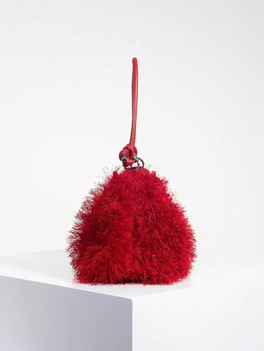 Random Pattern Shoulder Bag, Sequin Bag