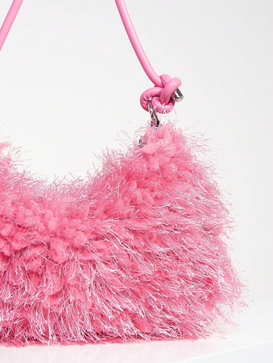 Random Pattern Shoulder Bag, Sequin Bag