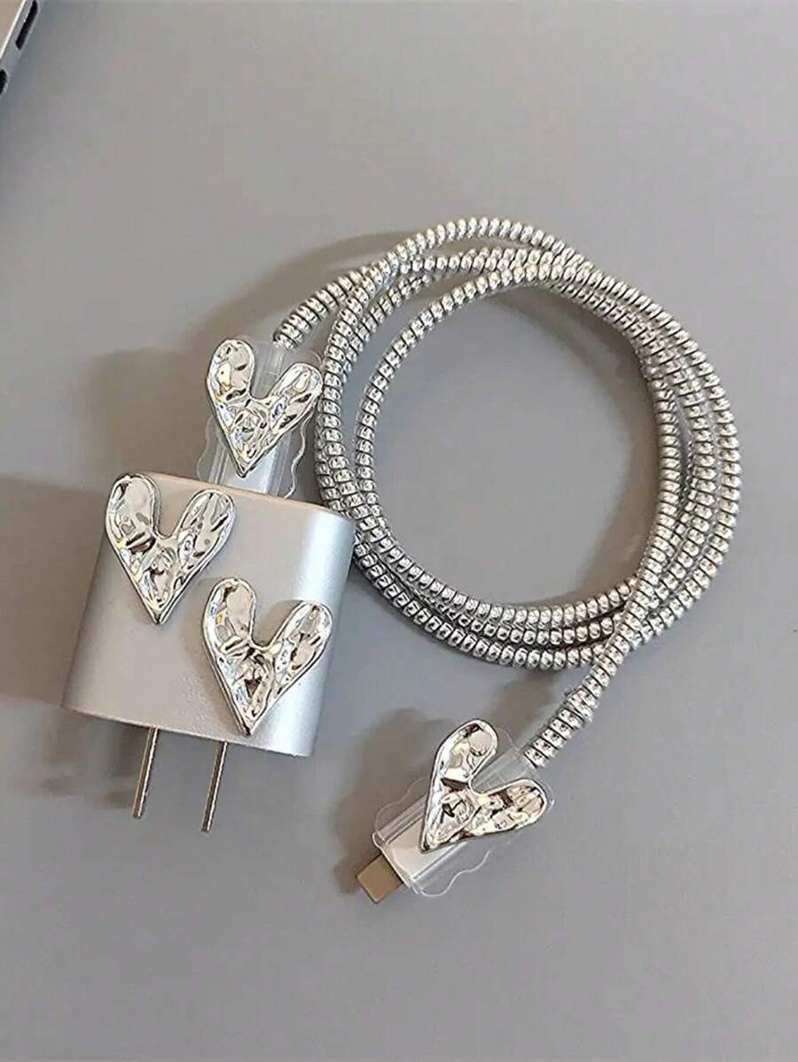 Cartoon Heart 1.5m Cable Winder