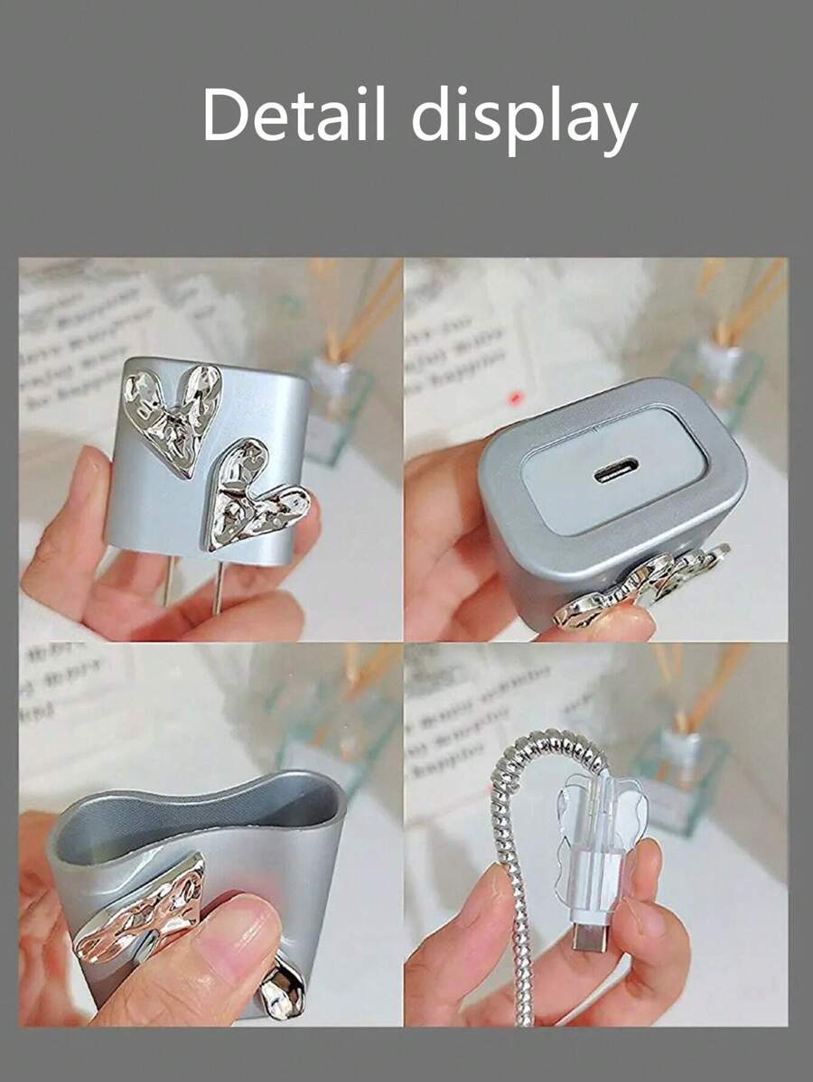 Cartoon Heart 1.5m Cable Winder