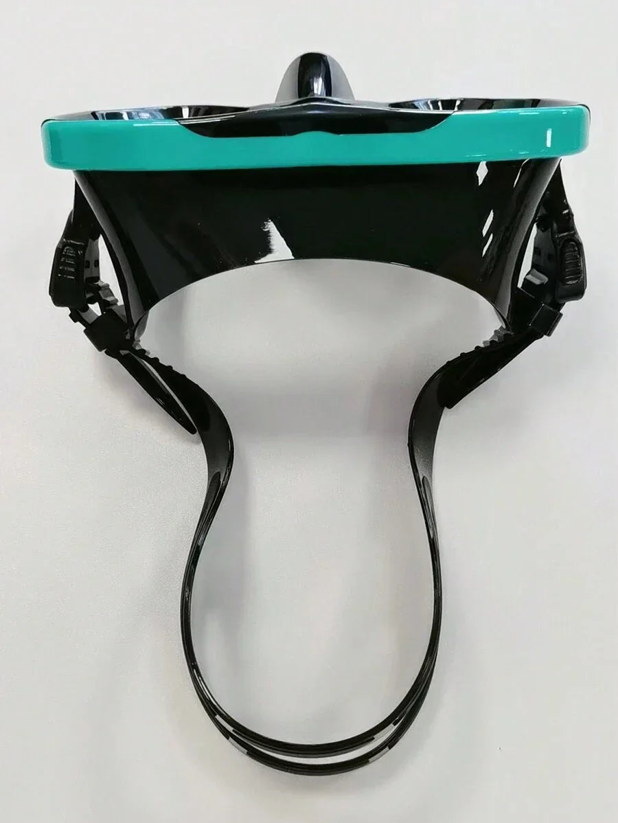 Adult Scuba Diving Mask, Tempered Glass One-Piece Mask
