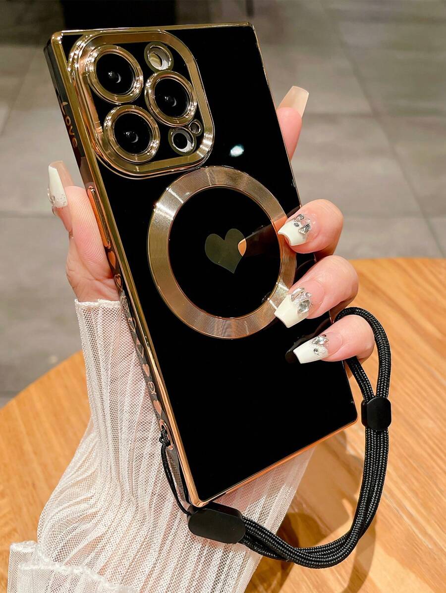 White Heart Pattern Fashion Phone Cases