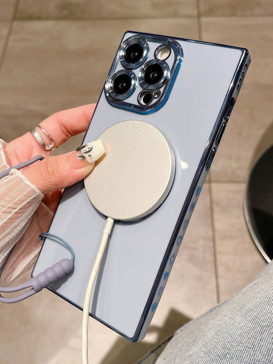 White Heart Pattern Fashion Phone Cases