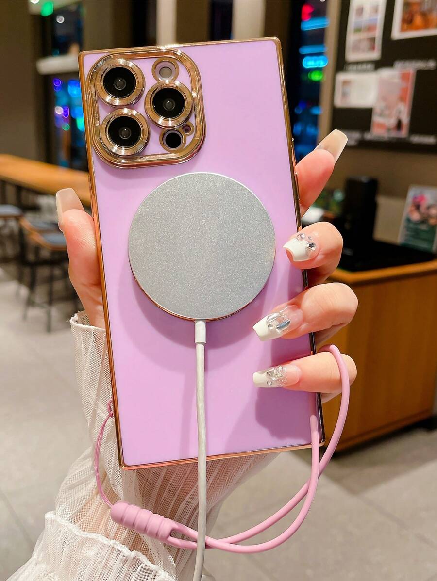 White Heart Pattern Fashion Phone Cases