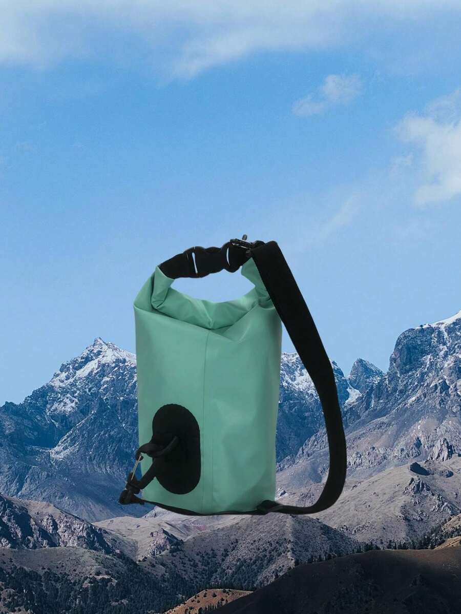 YESPACE Waterproof PVC Dry Bag Backpack With Mesh Pocket
