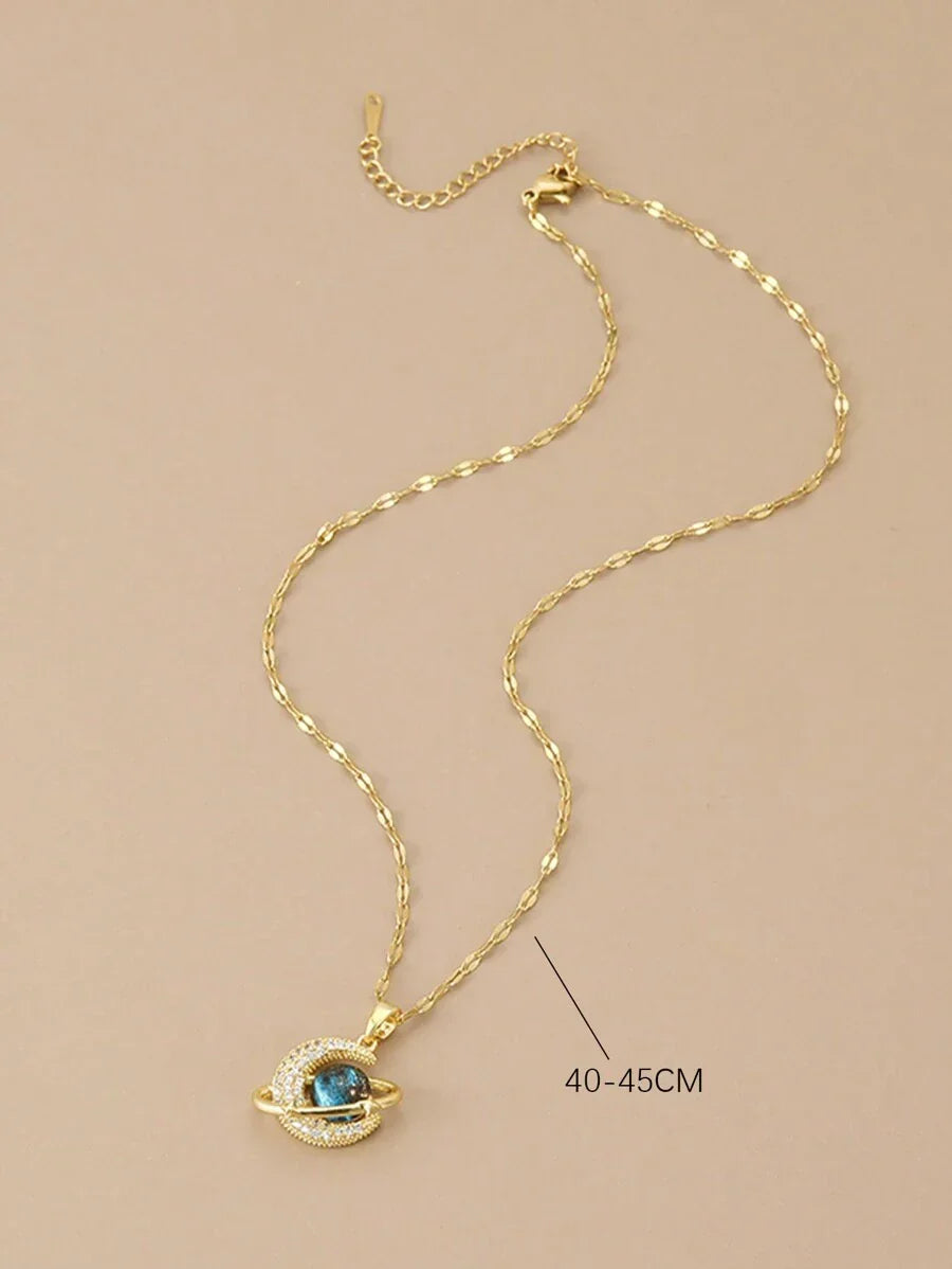 1pc Fashionable Starry Sky, Butterfly