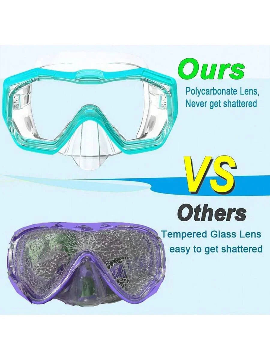 JoyMaySun 1pc Adult Silicone Diving Mask
