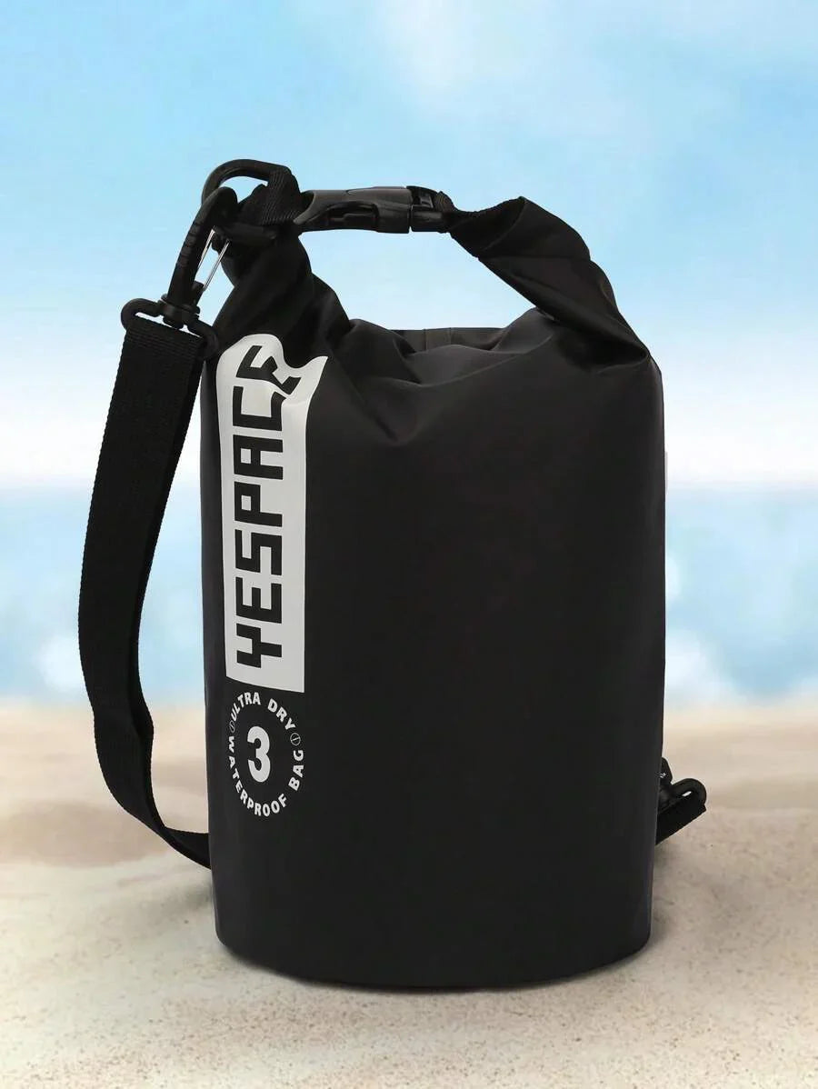 YESPACE Waterproof PVC Dry Bag Backpack With Mesh Pocket