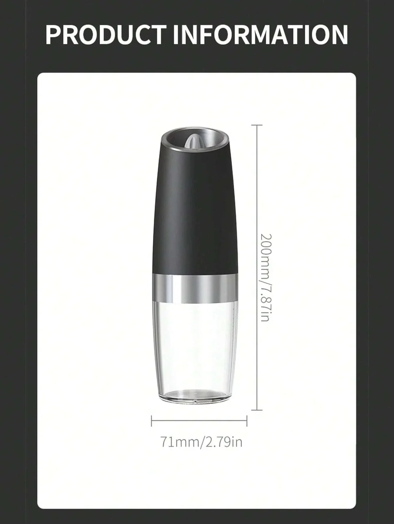 CLITON Gravity Electric Grinder Set