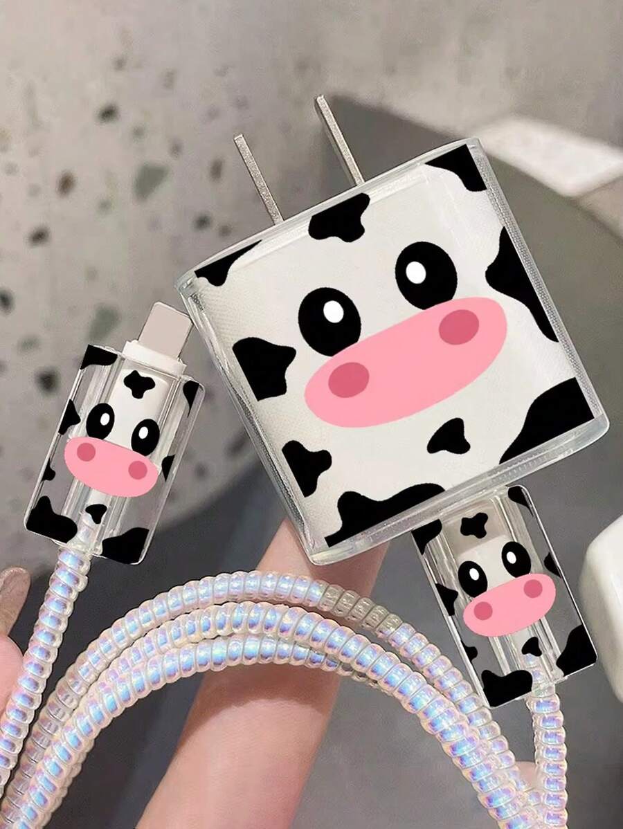 Cartoon Cow Shaped 1.5m Cable Winder