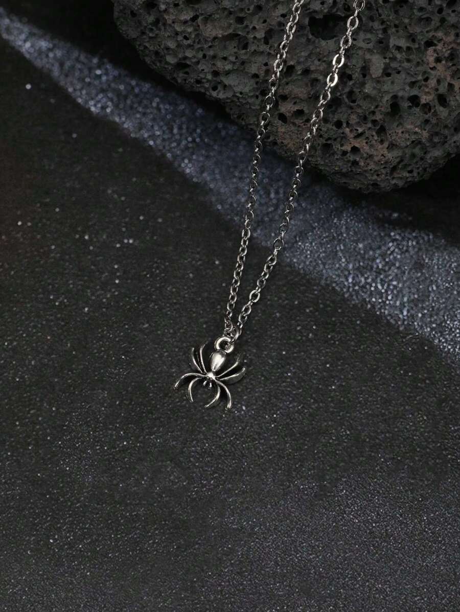 Vintage Gothic Style Rhinestone Cross Necklace