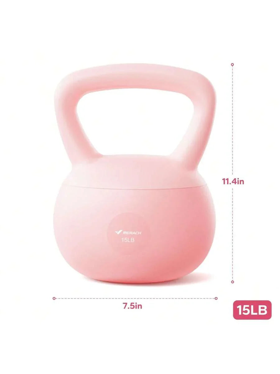 MERACH Soft Kettlebell, Non-Slip Wide-Grip Handle