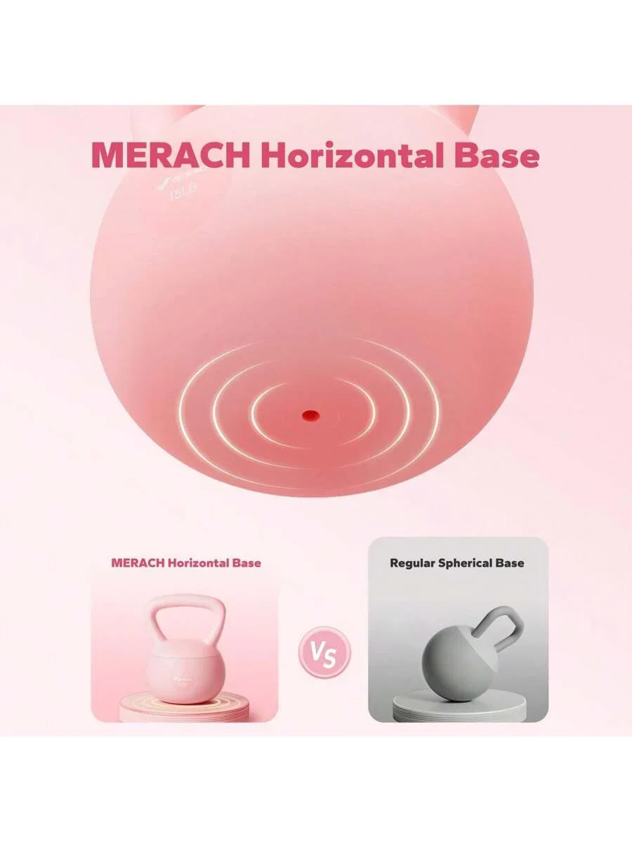 MERACH Soft Kettlebell, Non-Slip Wide-Grip Handle