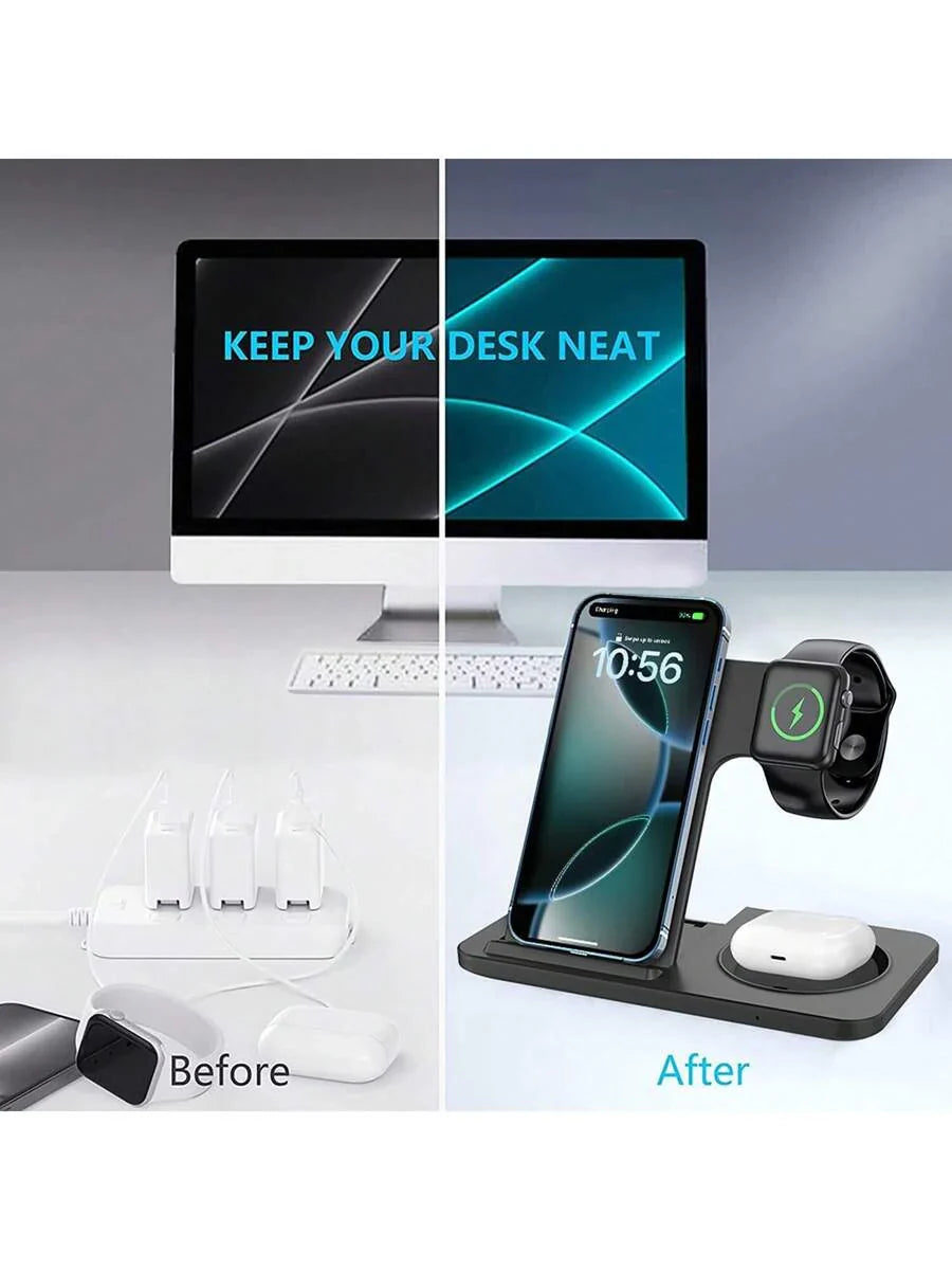Wireless Charger Station For Multiple Devices