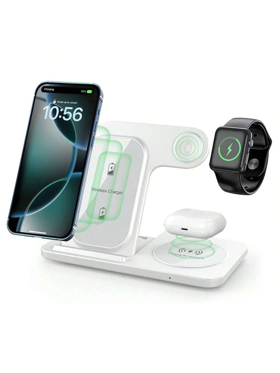Wireless Charger Station For Multiple Devices Foldable