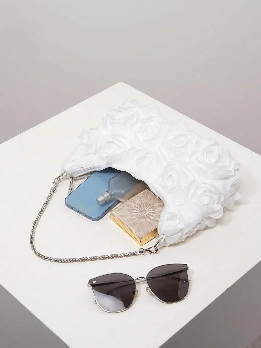Random Pattern Shoulder Bag, Sequin Bag