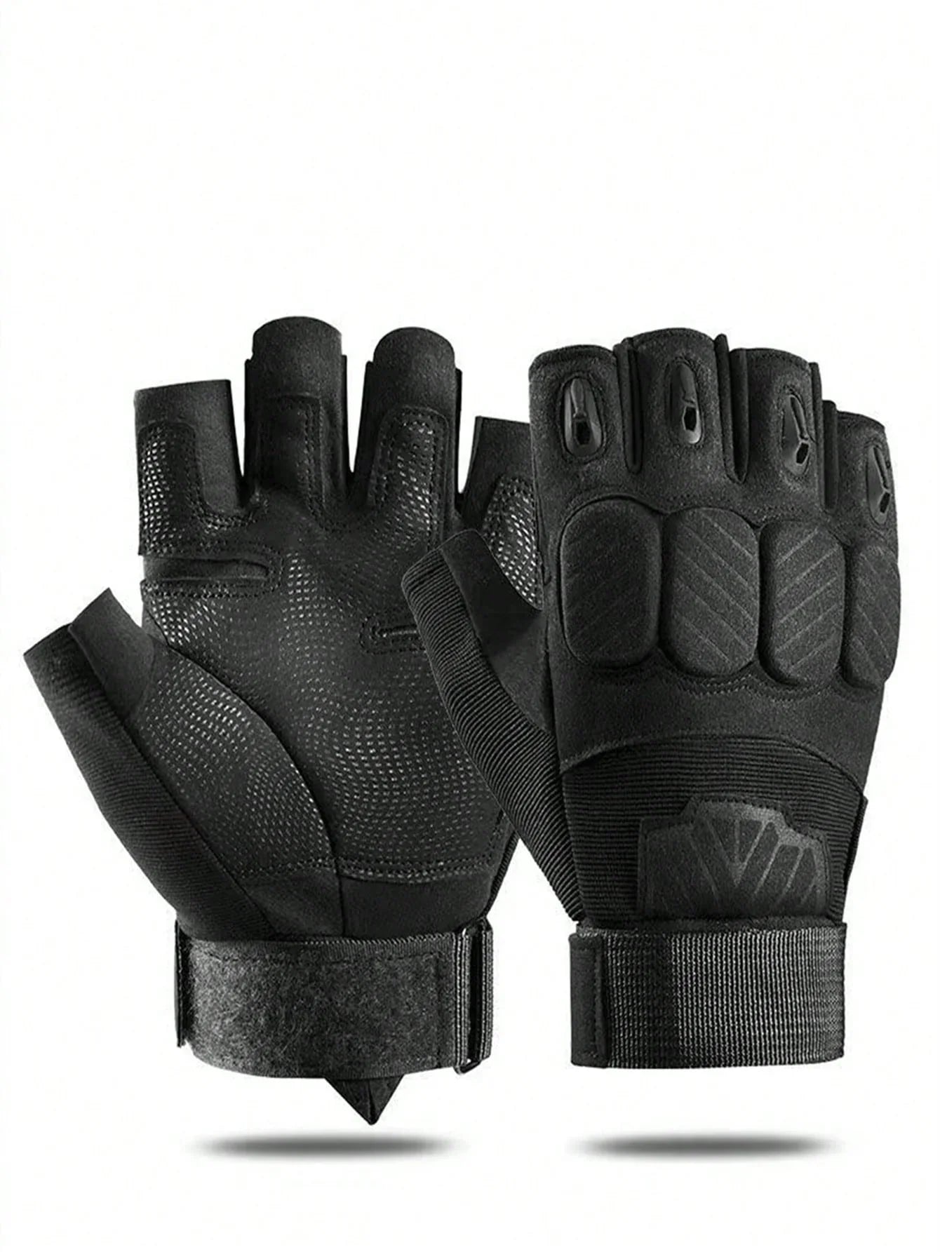 Sports Camo Half-Finger Gloves
