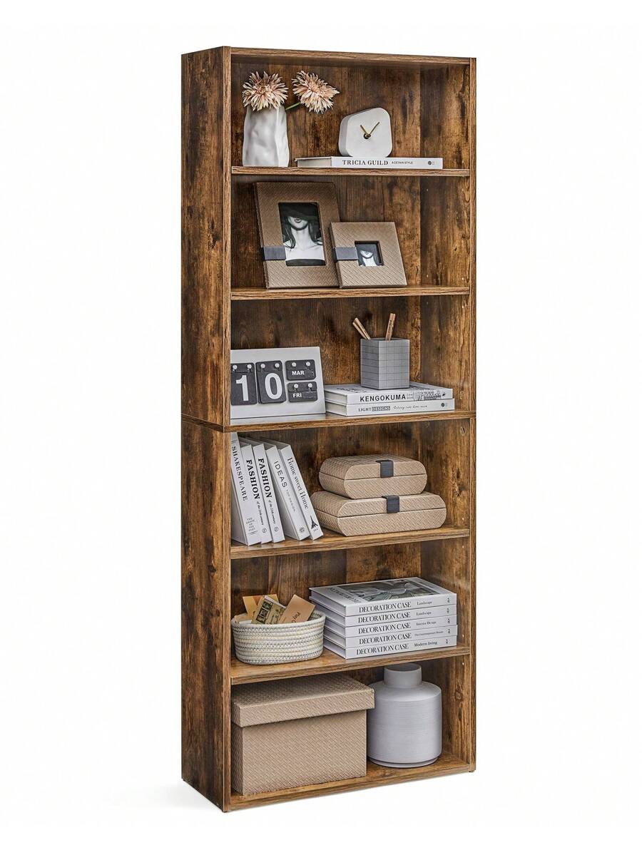 VASAGLE Bookshelf, 6-Tier Bookcase