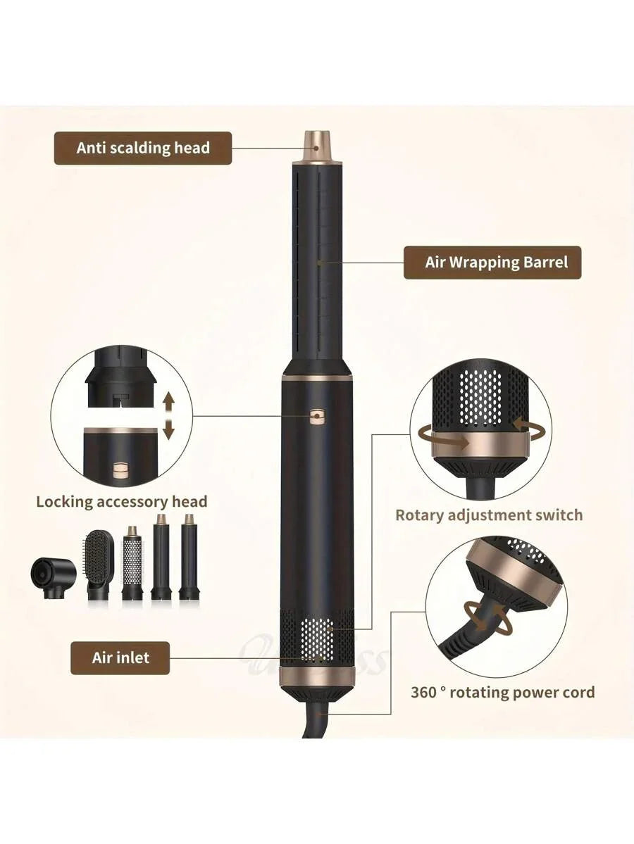 5-In-1 Hot Air Brush Set