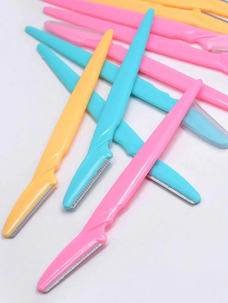 Bottled Eyebrow Razor Set, Includes Storage Box