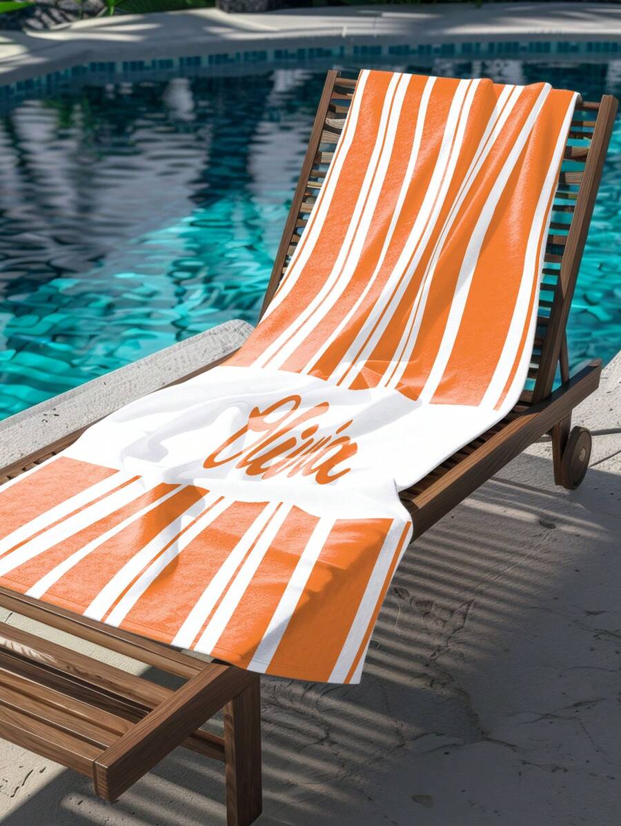Personalized Beach Towel, Pool, Vacations