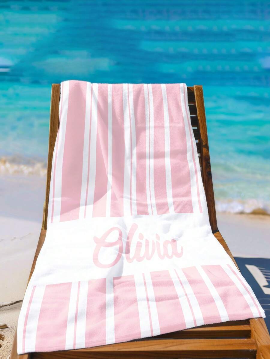 Personalized Beach Towel, Pool, Vacations