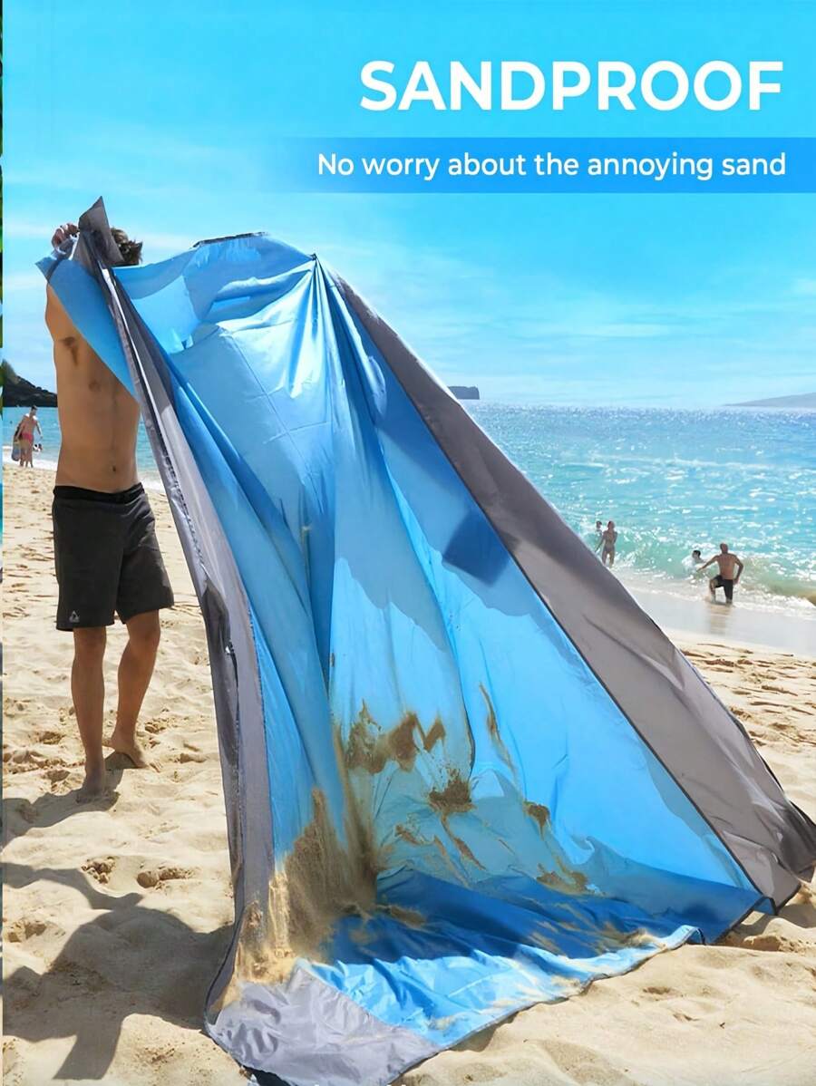 1PC Extra Large Beach Blanket 79x83 Inch