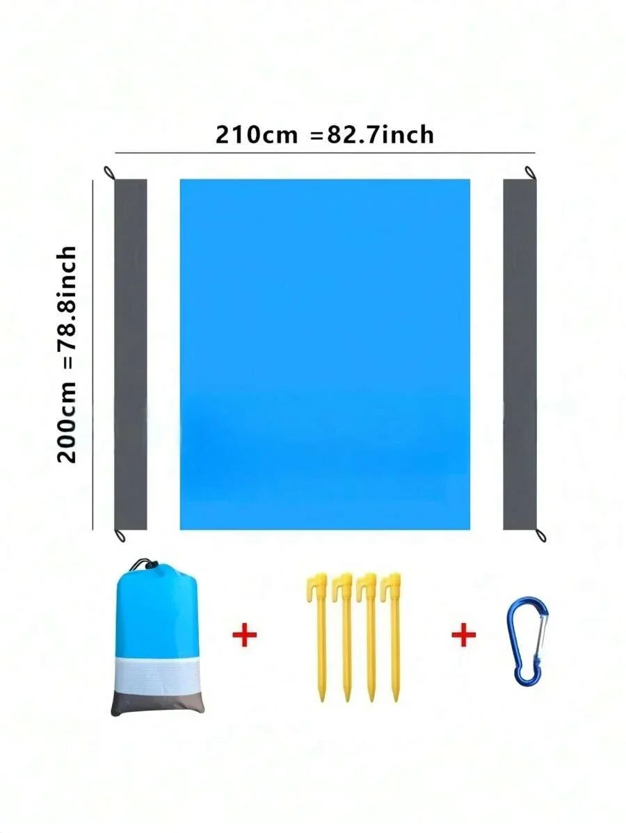 1PC Extra Large Beach Blanket 79x83 Inch