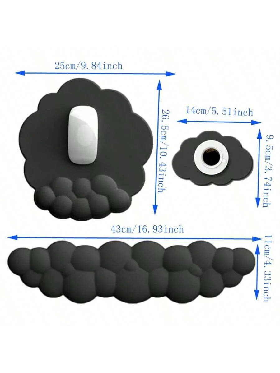 Cloud Wrist Rest For Keyboard, Ergonomic Computer Keyboard