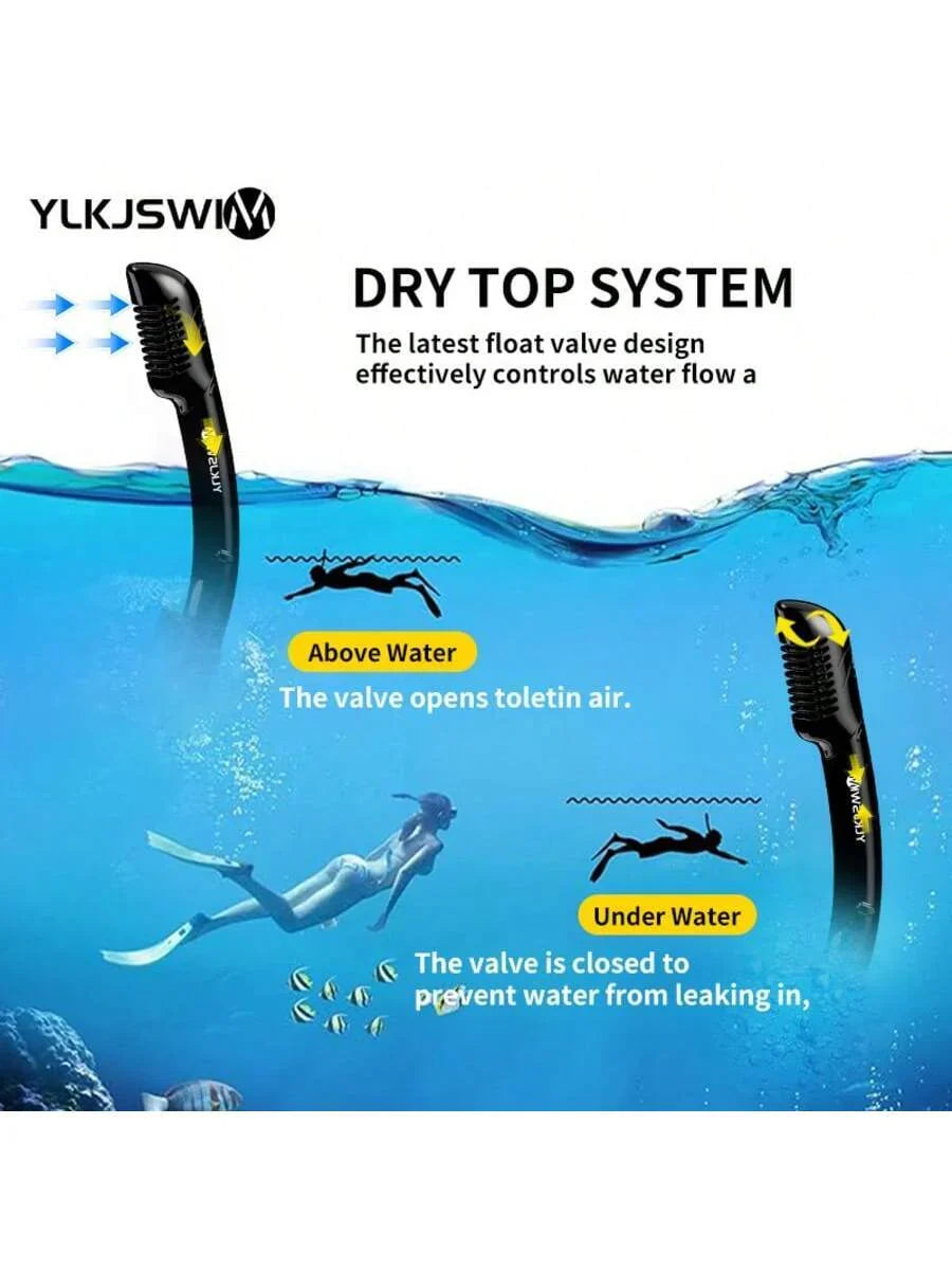 1 Set Adult Snorkeling Equipment, Full Face Snorkel Mask