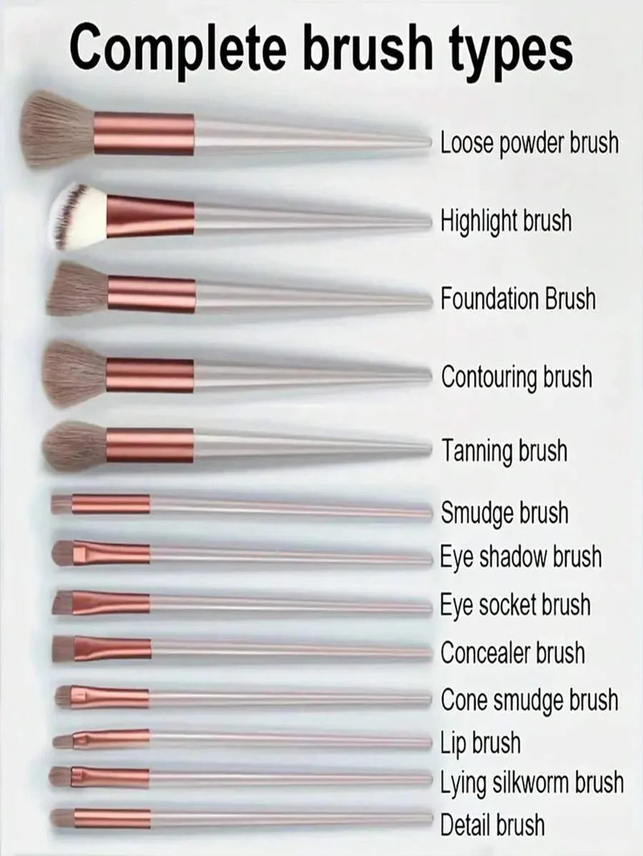 13pcs Professional Makeup Brush Set