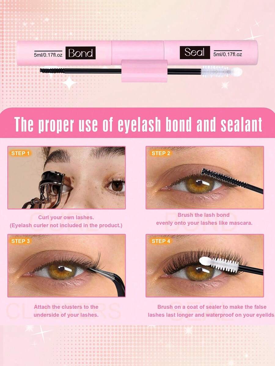 MEM Eyelash Extension Kit, DIY Eyelash Extension Set