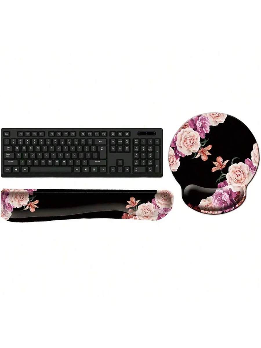 Keyboard Wrist Rest Support Ergonomic Mouse Pad