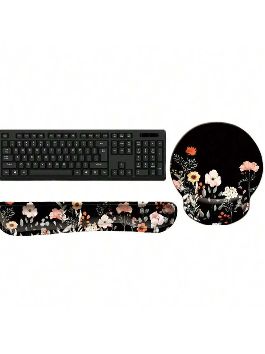 Keyboard Wrist Rest Support Ergonomic Mouse Pad