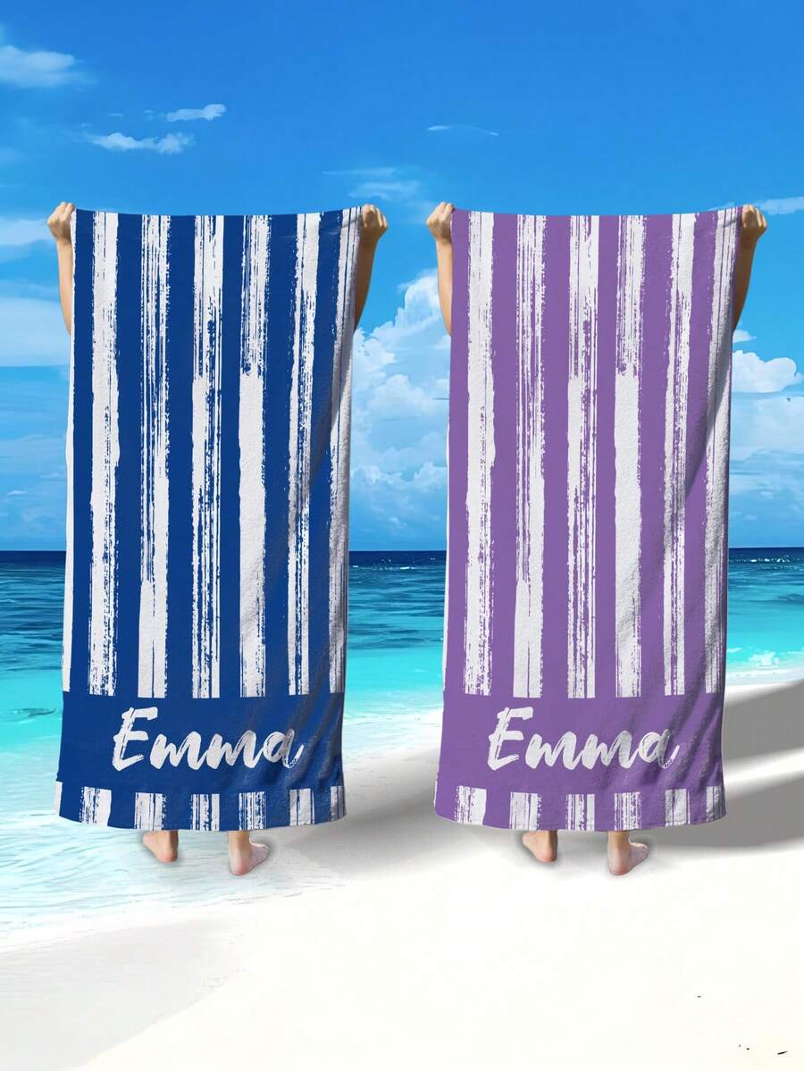 Personalized Beach Towel, Pool, Vacations