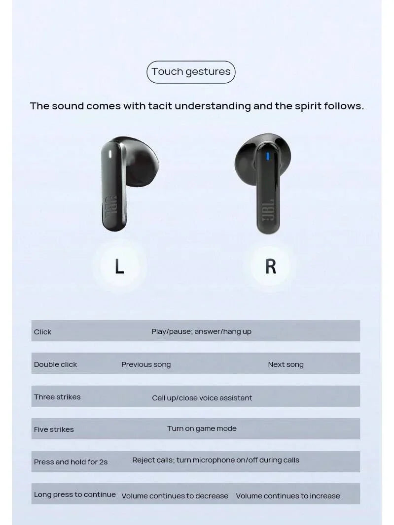 JBL True Wireless Bluetooth Headset T280TWS X3 High-Quality