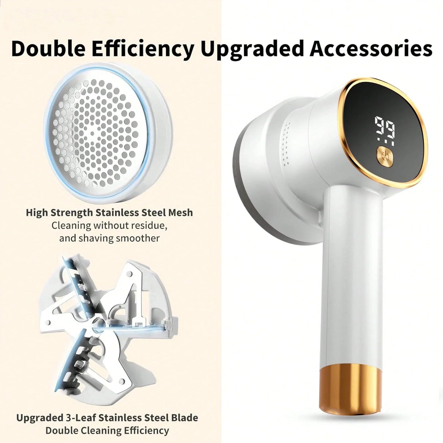 USB Rechargeable Fabric Lint Remover