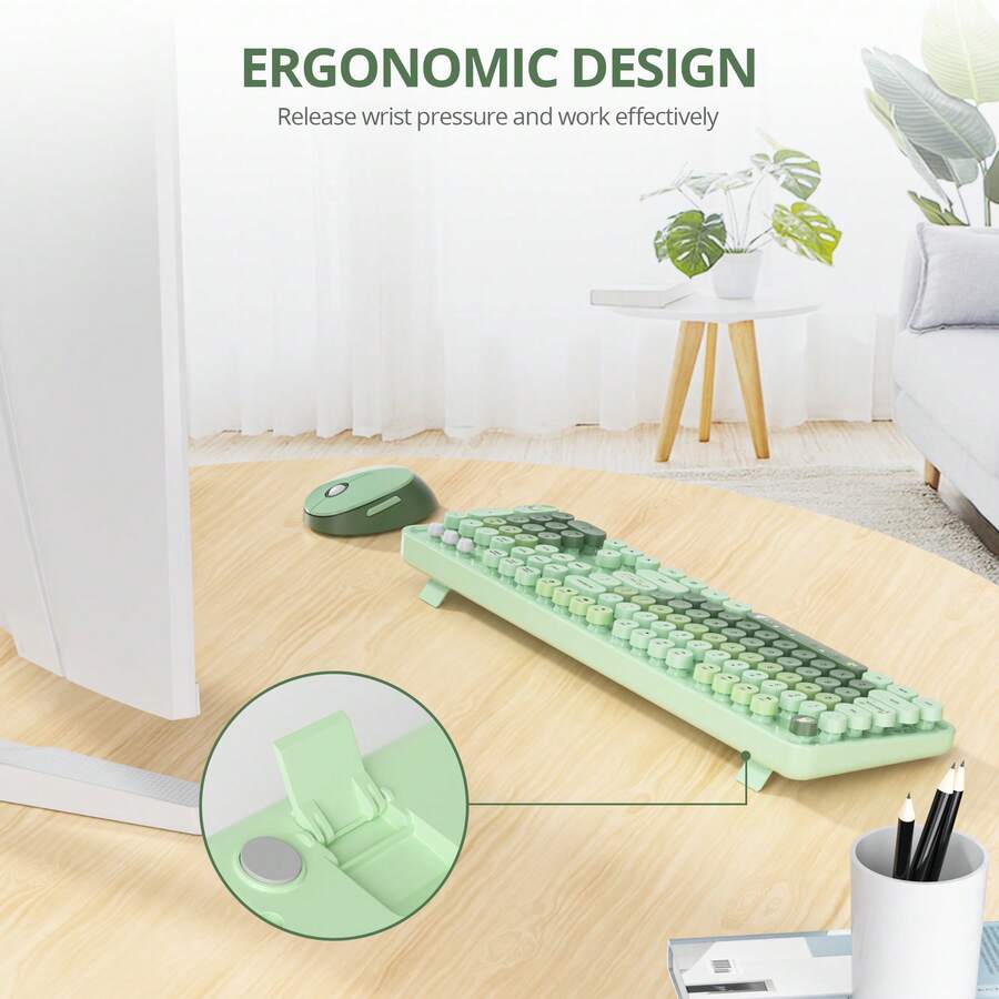 Wireless Keyboard And Mouse Set
