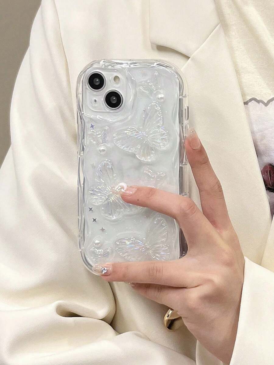 Shockproof Fashion Phone Case Butterfly Element