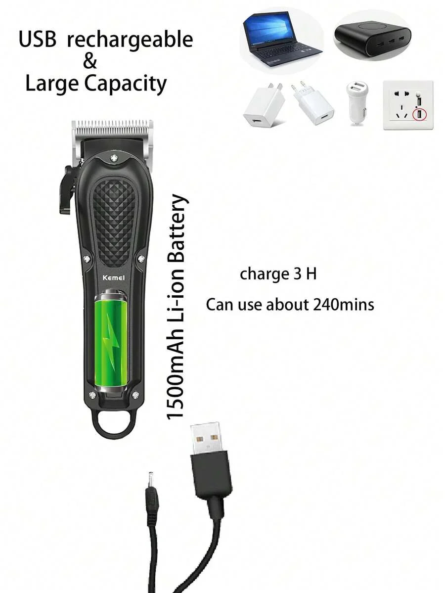 Kemei Brand KM-1071 Professional Hair Clipper For Men