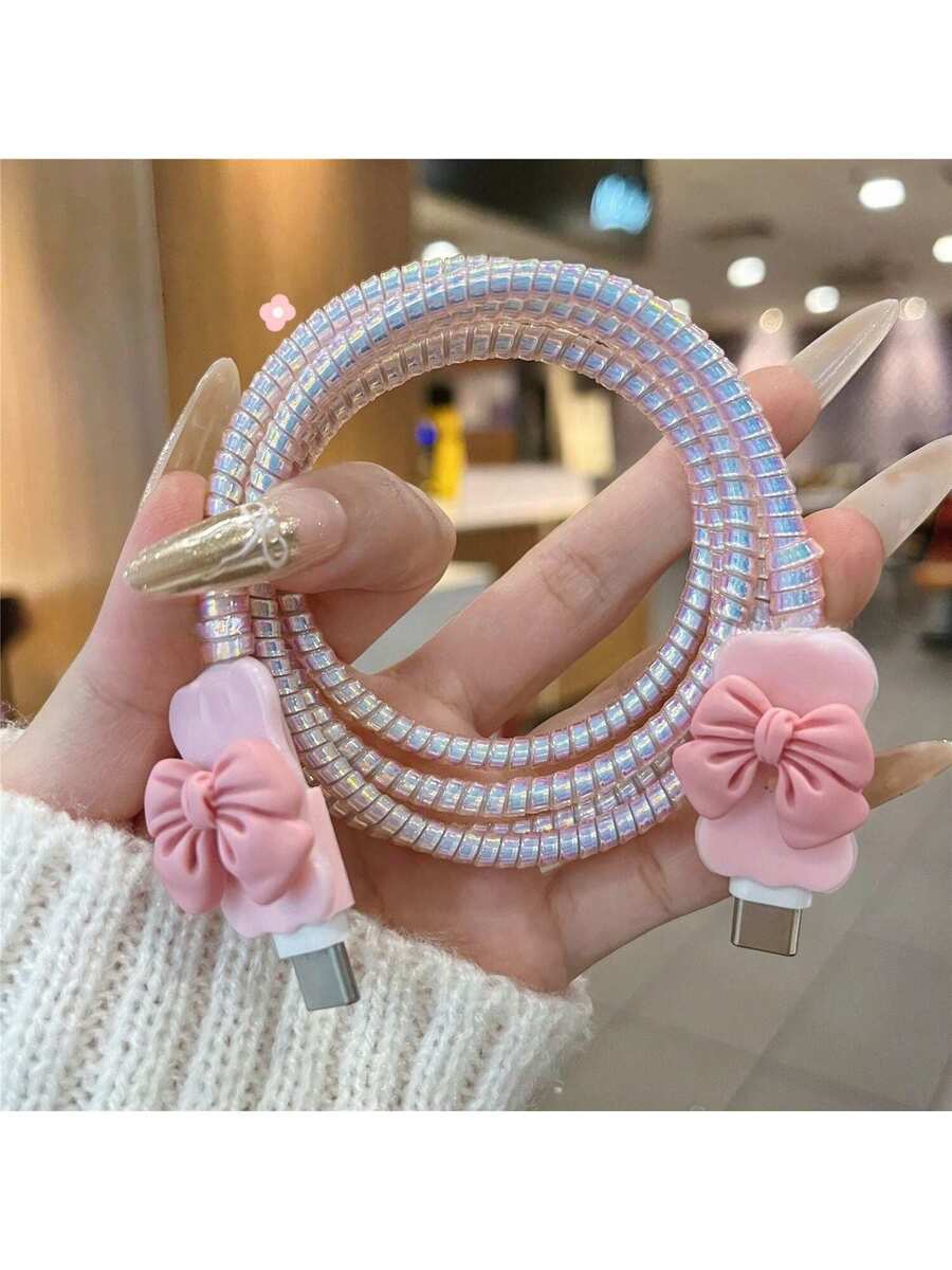 Pink Charger Head Protective Cover