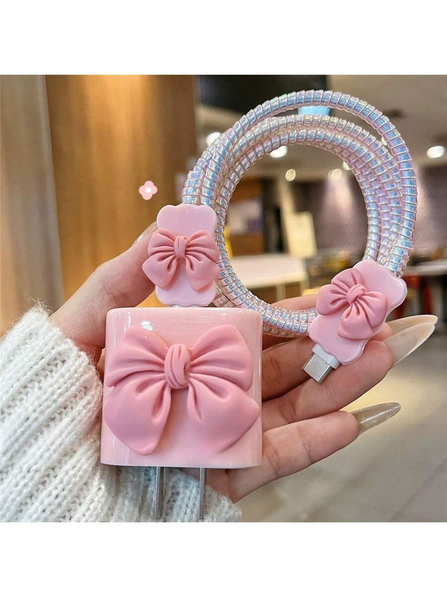Pink Charger Head Protective Cover